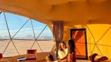 Martian Tent | 10 bedrooms, Egyptian cotton sheets, premium bedding, memory foam beds