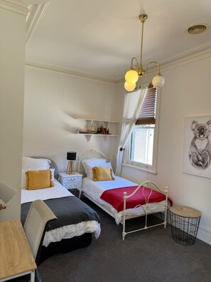 5 bedrooms, iron/ironing board, travel cot, WiFi