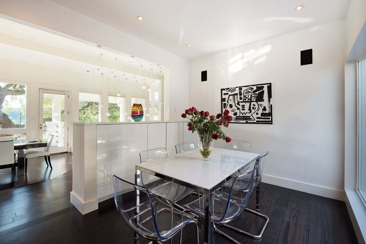 Photo 20 of Contemporary Lake Austin Estate Minutes from Downtown - Privately Gated