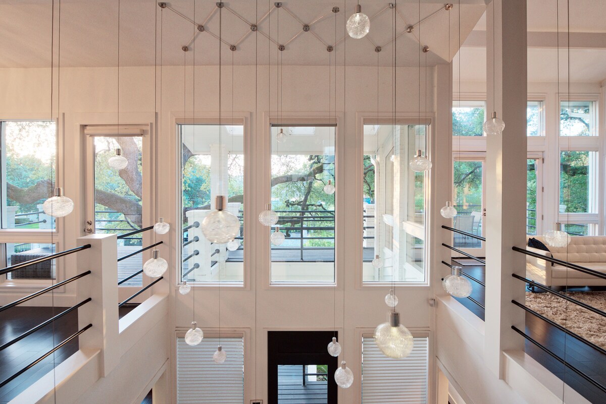 Photo 17 of Contemporary Lake Austin Estate Minutes from Downtown - Privately Gated