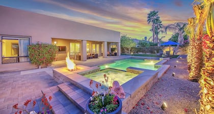 Coachella, StageCoach, Golf, Tennis / Yksityinen Desert Oasis: Pool & Spa