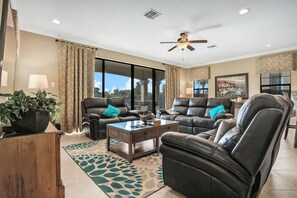 TV, video game console, DVD player