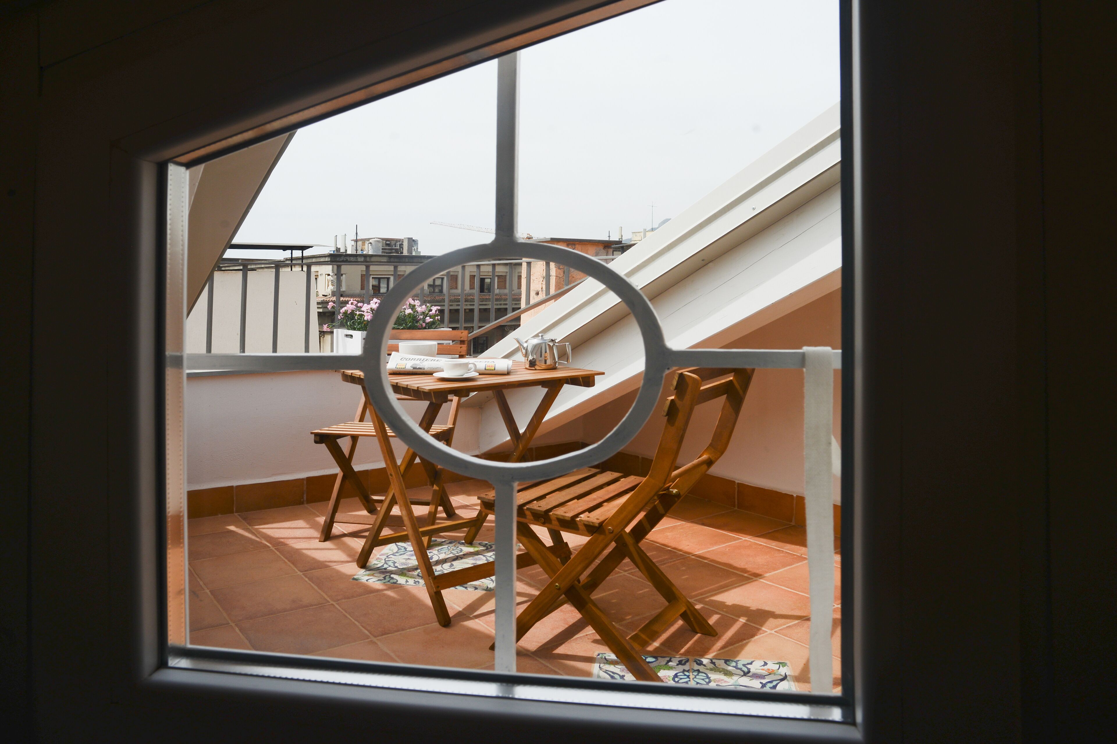 Vista dalla struttura