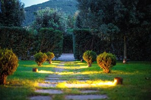 Overnattingsstedets uteområder