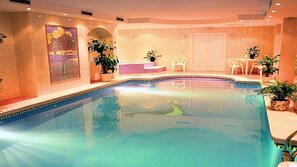 Indoor pool, a heated pool