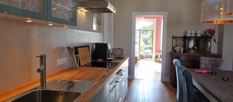 edificio antiguo extravagante centro de 80m², Lübeck, 3 dormitorios, cocina, sofá XXL