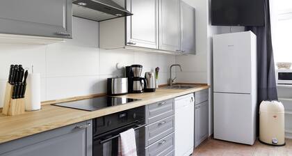 Apt. BLISSE - Cozy Family & Business Flair welcomes you - ROCKCHAIR Apartments