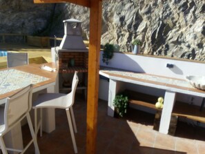 Outdoor dining - Casa Tortuga a piece of paradise with a unique sea view (Nerja)