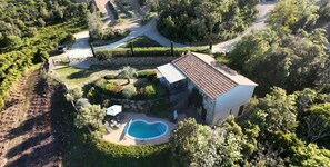 Exterior - Country house - Sea view - Private swimming pool (heated) 7 people (Ventiseri)