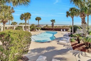 A heated pool - Beach Club Villa 12 by Wild Dunes, Oceanfront Condo (Isle of Palms)