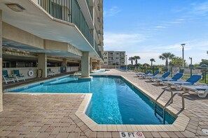 Pool - Spacious Updated Condo, Jacuzzi Tub, Lazy River | Windy Hill Dunes - 1203 (North Myrtle Beach)