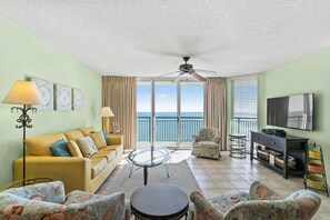 TV, DVD player - Spacious Updated Condo, Jacuzzi Tub, Lazy River | Windy Hill Dunes - 1203 (North Myrtle Beach)