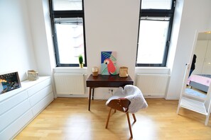 1 Schlafzimmer, Bügeleisen/Bügelbrett, Internetzugang, Bettwäsche