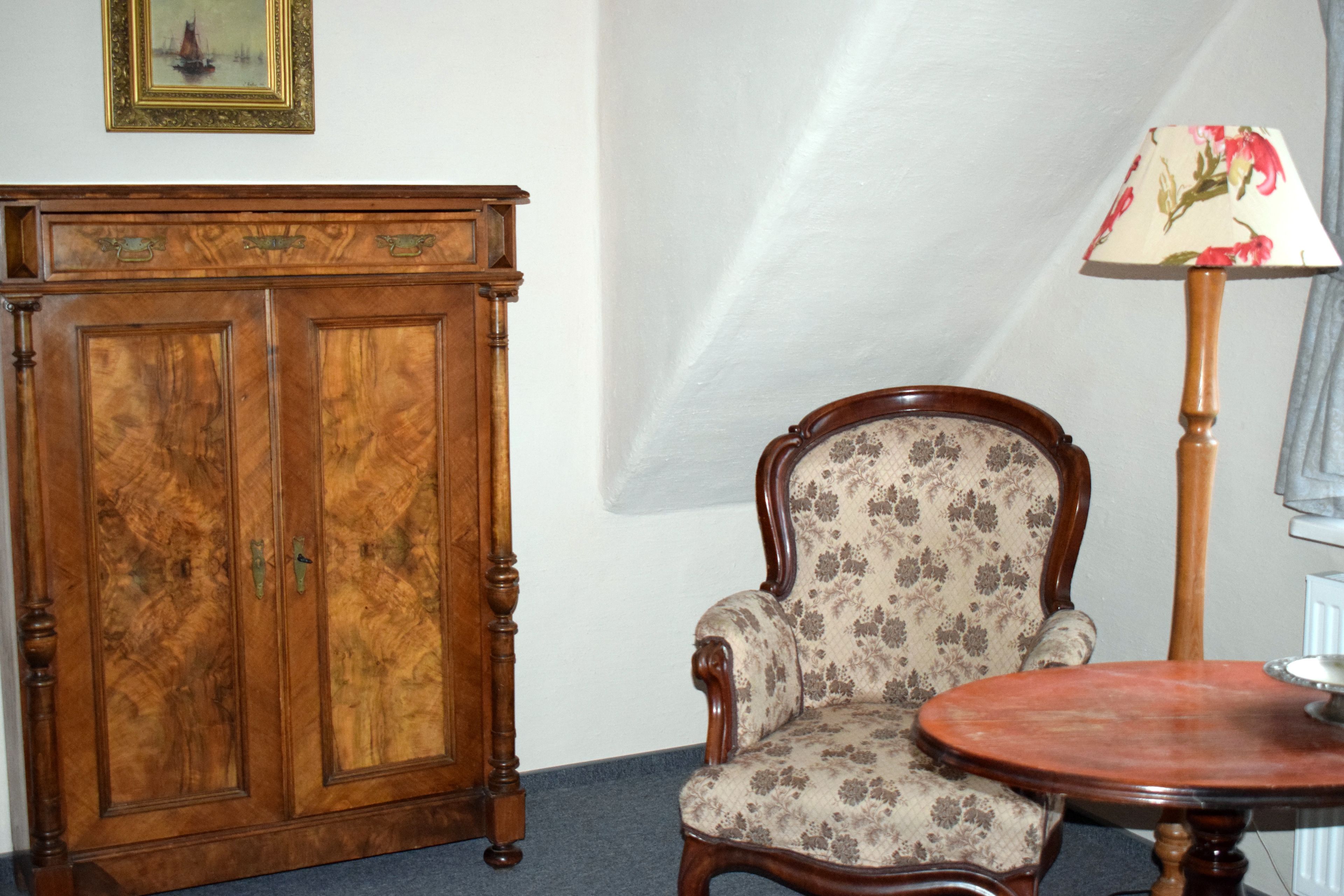 Comfort suite, 1 slaapkamer, open haard, uitzicht op tuin | Lakens van Egyptisch katoen, luxe beddengoed, pillowtop-bedden