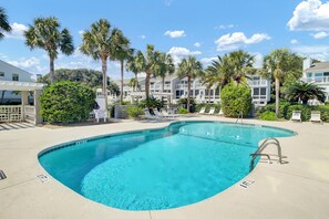 Indoor pool, a heated pool - Beach Club Villa 26 by Wild Dunes, Oceanfront (Isle of Palms)