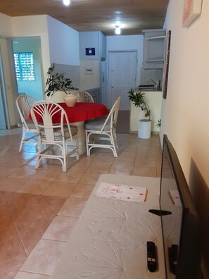 Living area - Apartamento Legot (Rio San Juan)