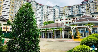 ¡Acogedor!1 habitación con balcón en AppleOne Banawa Heights