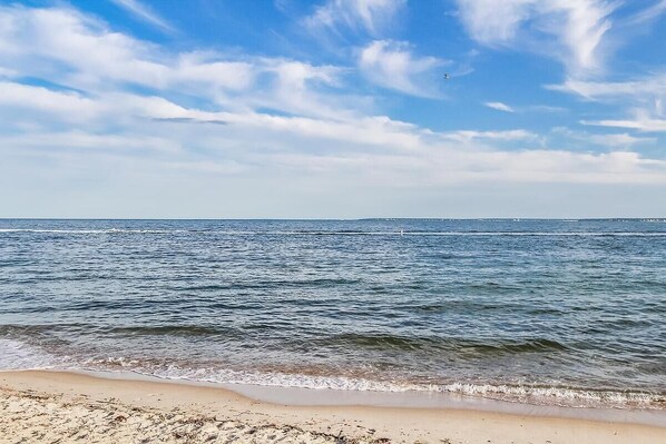 On the beach - Captain's Quarters Resort Oceanfront suite, beautiful ocean view, swimming pool (Falmouth)