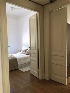 2 bedrooms, iron/ironing board, travel crib, WiFi