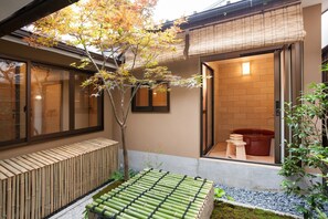Terrace/patio - 5-Star Kyomachiya Residence Near Nijo Castle-Max 9P (Kyoto-shi)