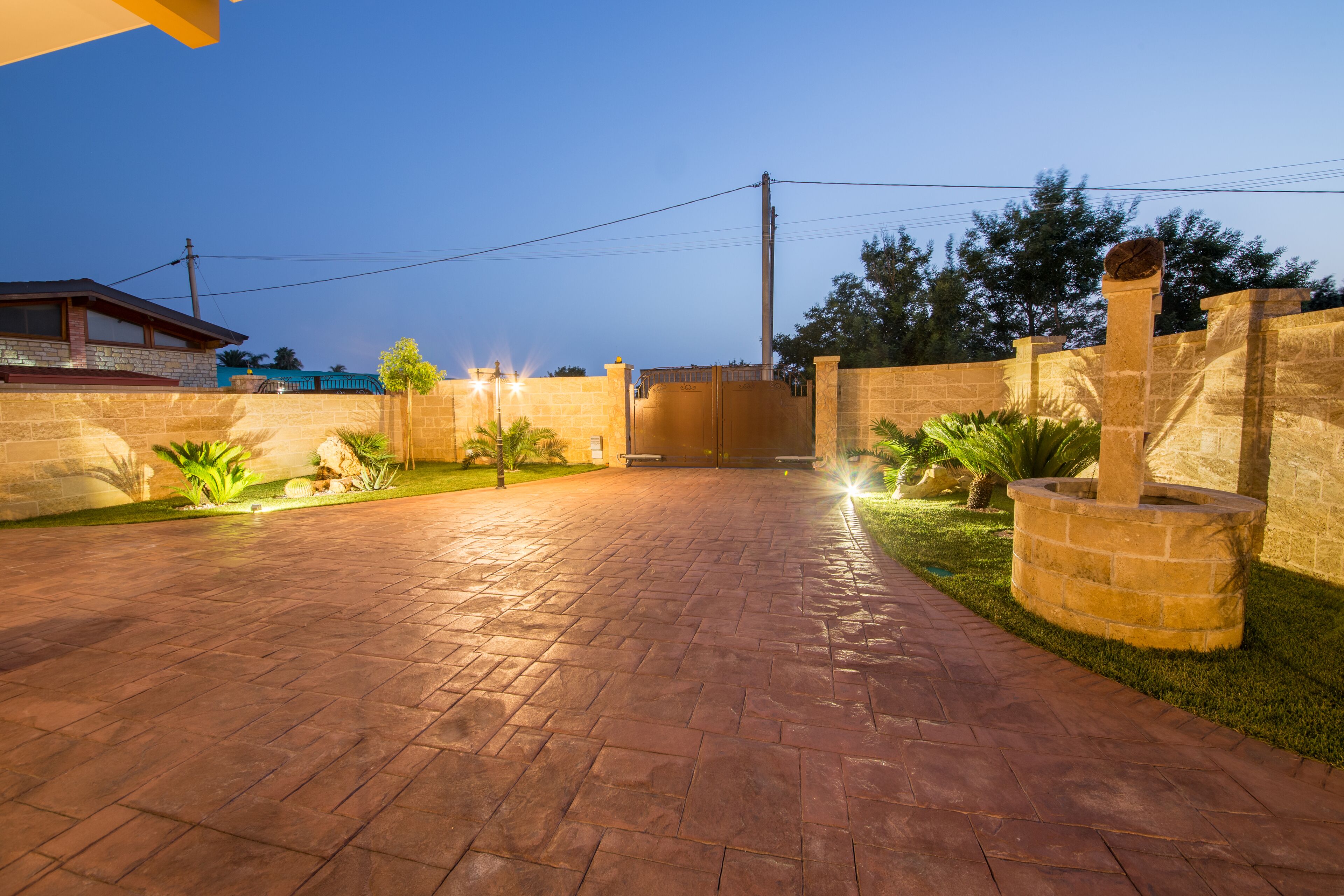 Parco della struttura