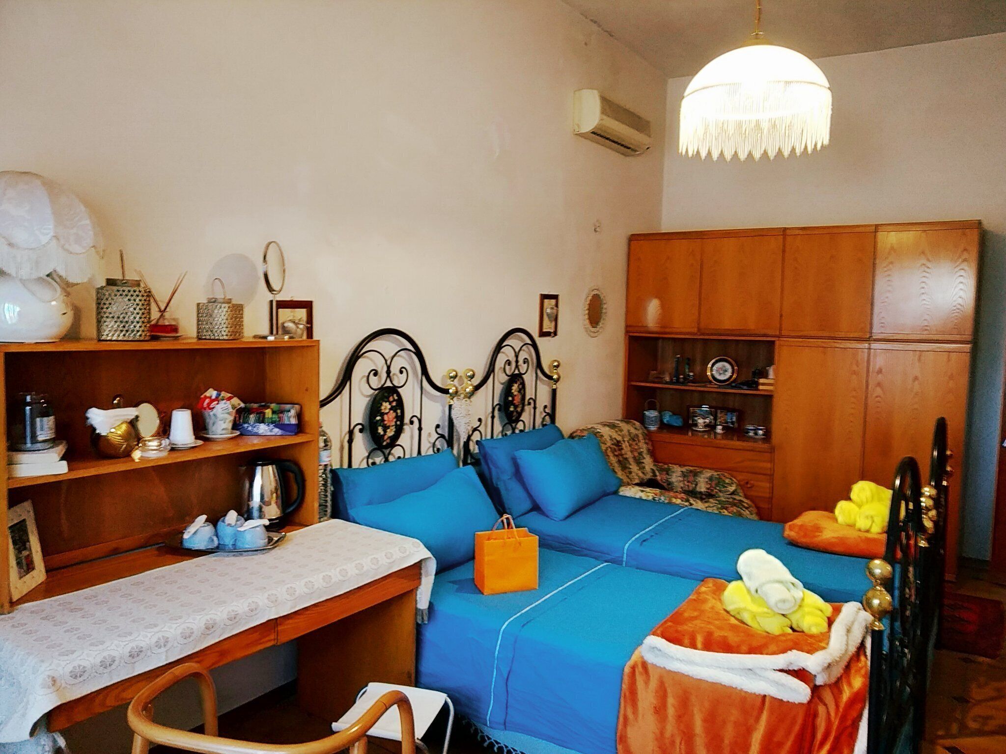 1 bedroom, iron/ironing board, bed sheets