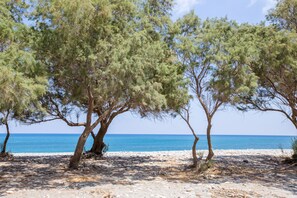 Plage à proximité, chaise longue