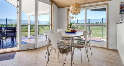 Beautiful home in Jerup with lake view