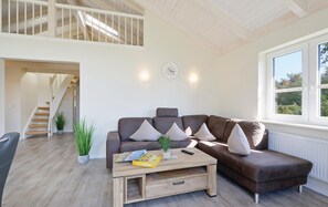 Fernseher, Kamin