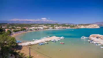 Tæt på stranden, liggestole