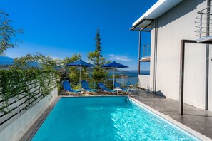 Pool - Welcome to Alexis Zorba Villa, 400 m from Almyrida beach (Plaka)