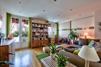 “La Bambou”: rejuvenating and plant-based! Air conditioning and free/secure parking!