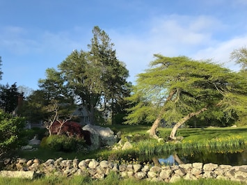 1 of 3 ponds, main house