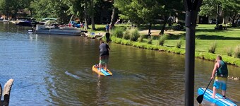 Location, Location, Location!!! 1/2 block to Lake Harmony and Dog friendly.
