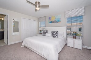 4 bedrooms, iron/ironing board, free WiFi, bed sheets