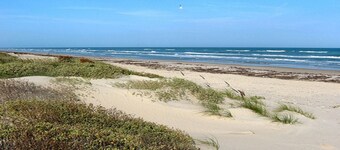 Spacious home steps away from the beach, with pool