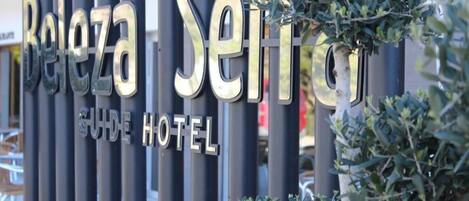 Façade de l’hébergement