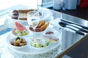 Dagelijks ontbijtbuffet (KRW 15000 per persoon)