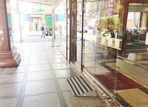 Entrada de la propiedad