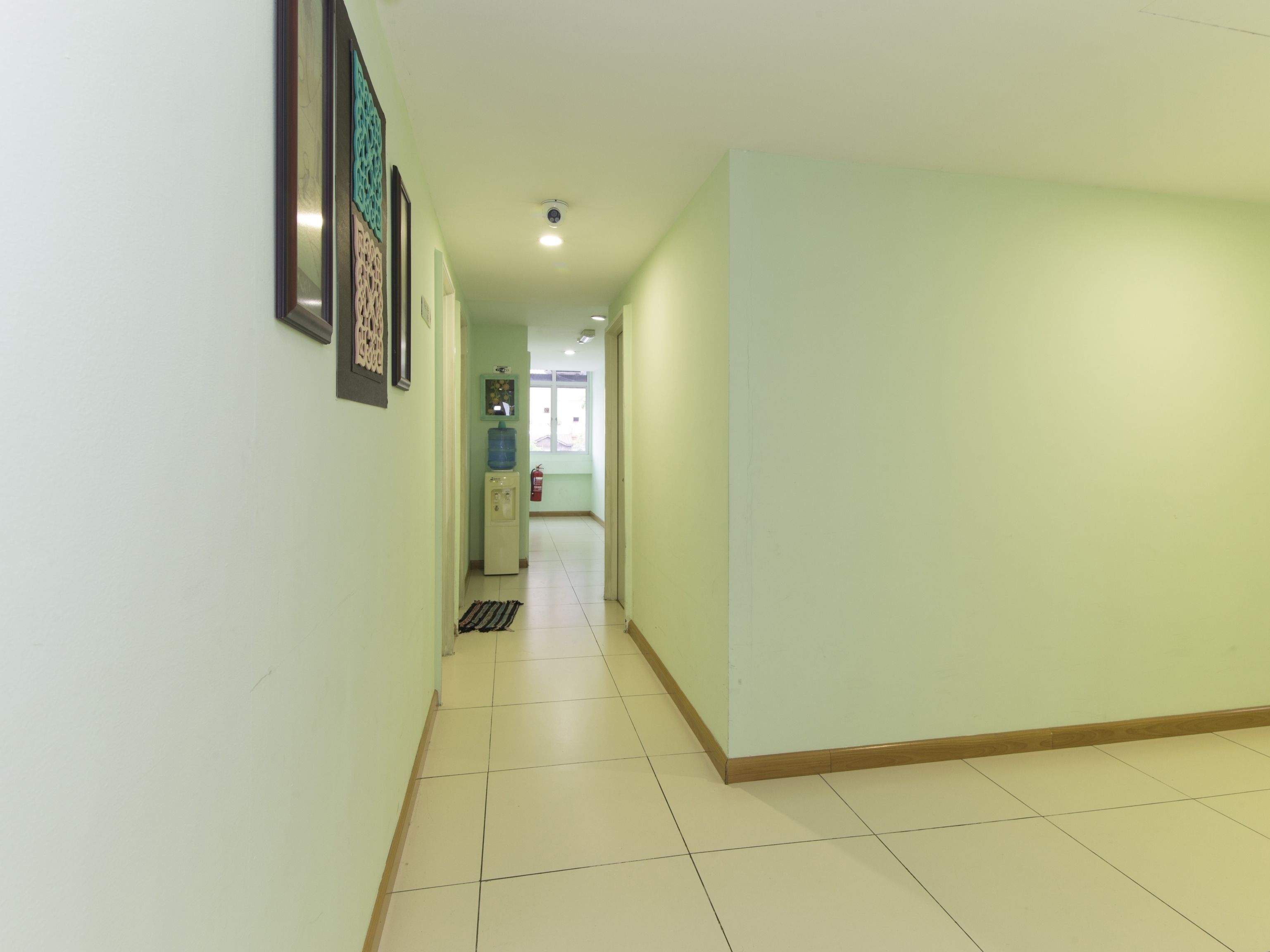 Interior entrance