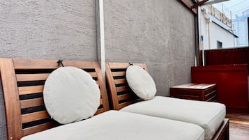 Apartment, 3 Bedrooms, Kitchen | Terrace/patio