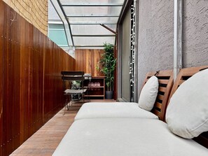 Apartment, 3 Bedrooms, Kitchen | Terrace/patio