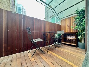 Apartment, 3 Bedrooms, Kitchen | Terrace/patio