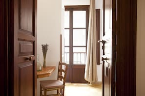 Down duvets, memory-foam beds, in-room safe, laptop workspace