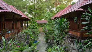 Pemandangan taman