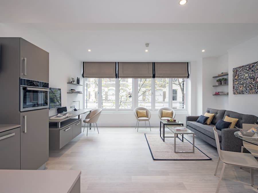 Executive-Suite, 1 Schlafzimmer | Wohnbereich