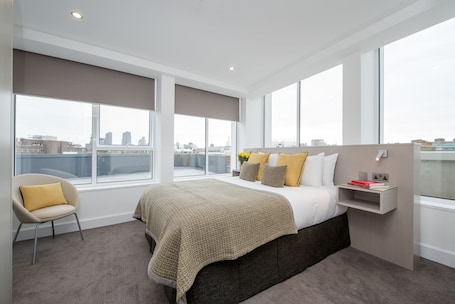 1 habitación, sábanas de algodón egipcio y ropa de cama hipoalergénica