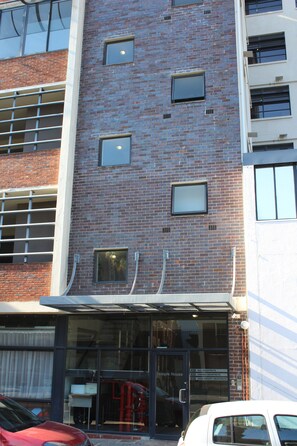 Fassade der Unterkunft