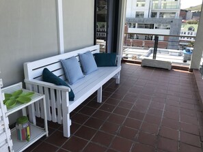Duplex superluxo, 2 quartos, vista para a montanha | Sacada