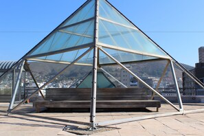 Vue depuis l’hébergement